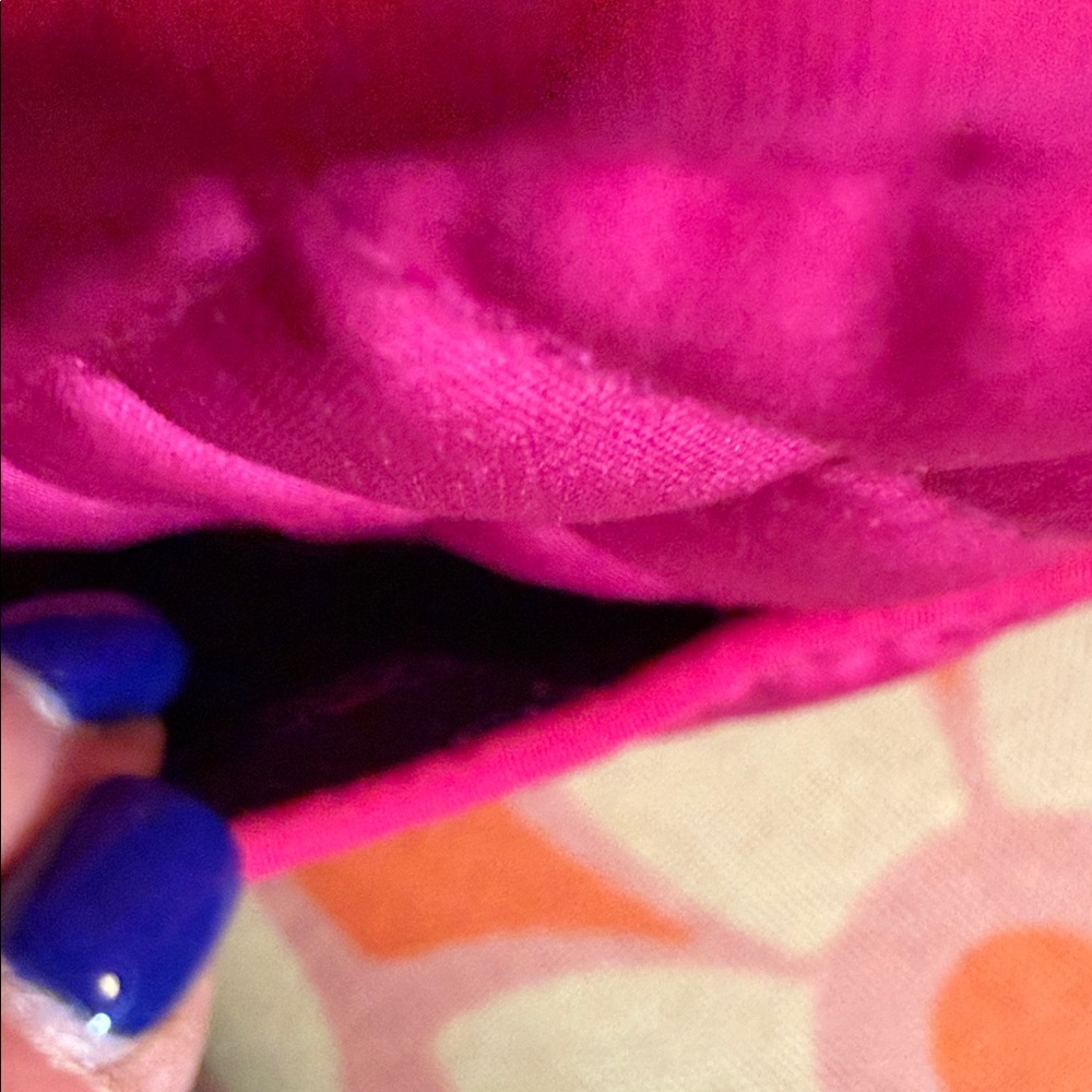 Vera Bradley Bright Pink Quilted Crossbody Bag - Picture 7 of 7